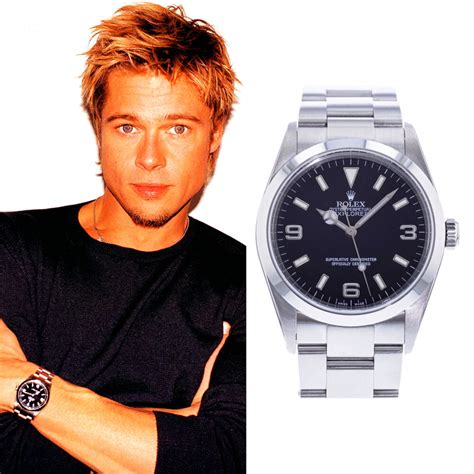 rolex explorer brad pitt|24 hour Rolex at daytona.